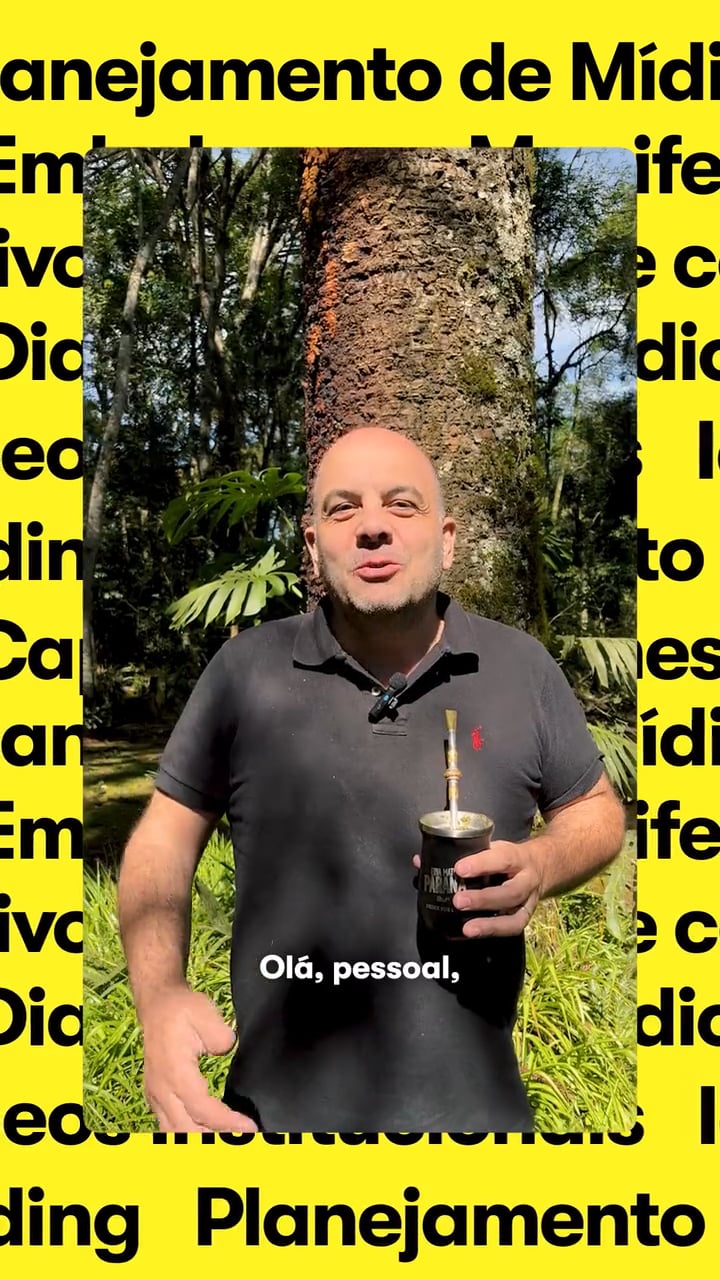 Poster do depoimento de Danilo Benke